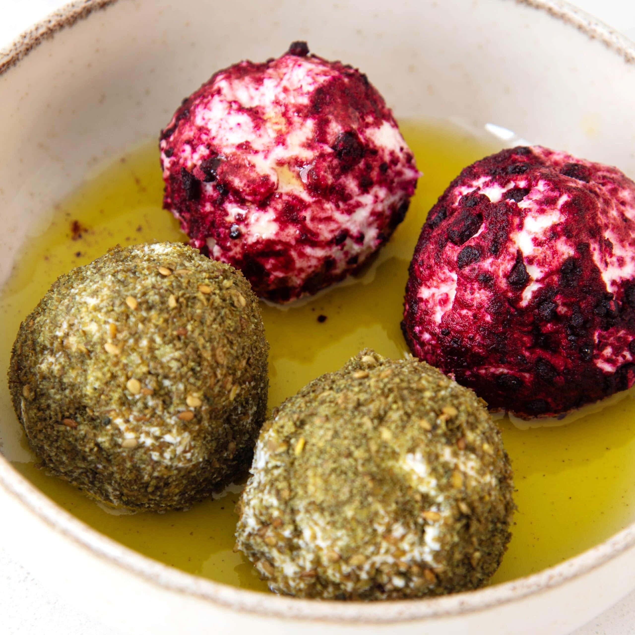 Tangy Labneh Balls: Versatile & Spice-Coated Delights for Any Meal